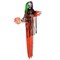 53 1/4" Animated & Light Up Clown Hanging Halloween Decoration